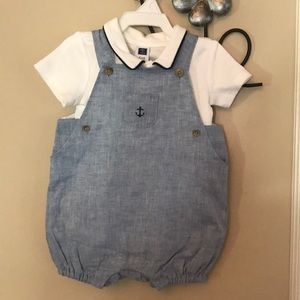 Matching jumper with undershirt